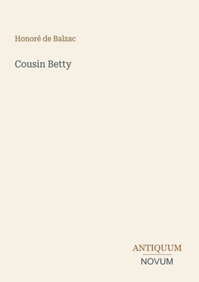 Honoré de Balzac | Cousin Betty | Taschenbuch | Englisch (2026)