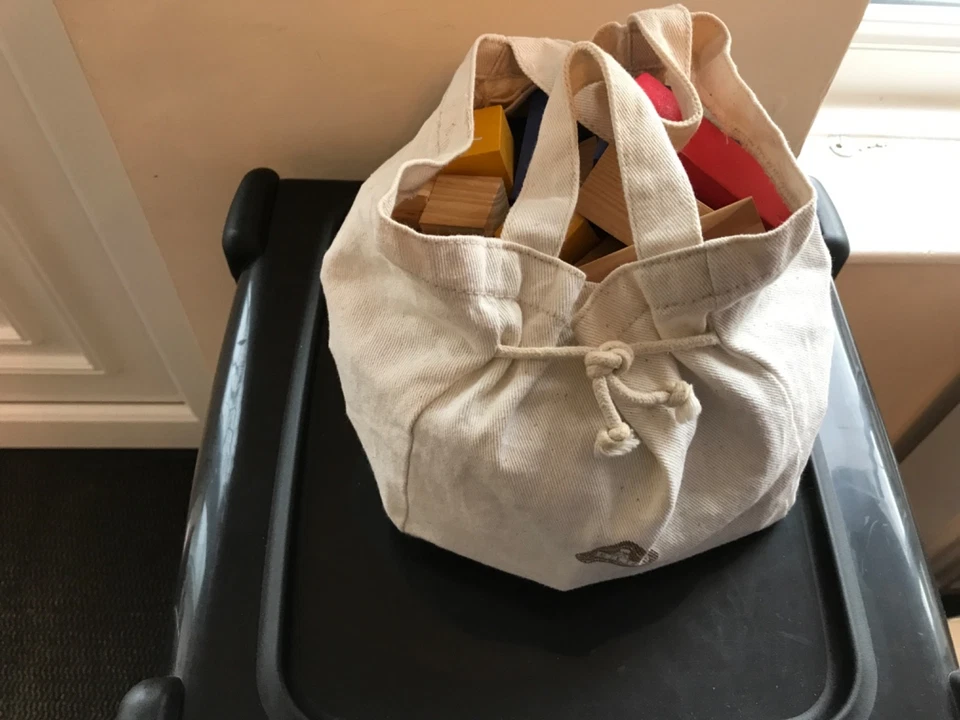 Wooden Blocks - With Calico Bag by Early Learning Centre - Image 2 of 4