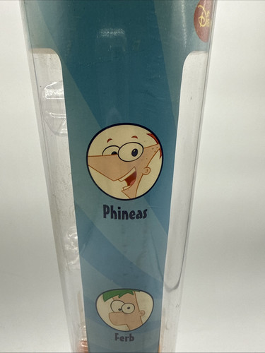 Phineas Ferb Disney XD Toys-R-Us Exclusive 4 Figure Tube 2010 Sealed NIB Vintage - Picture 9 of 17
