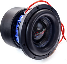 HD8D4V2 Subwoofer 8 Pollici 400 Wrms 800 Watt Max Doppio 4 Ohm Resistente Diecast Al