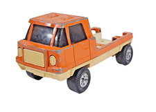 Vintage Lone Star Kings Of The Road Die-cast Truck Model Orange Color Unboxed.