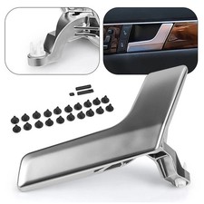 RIGHT DRIVER SIDE INTERIOR DOOR HANDLE FOR MERCEDES C-CLASS W204 SILVER UK