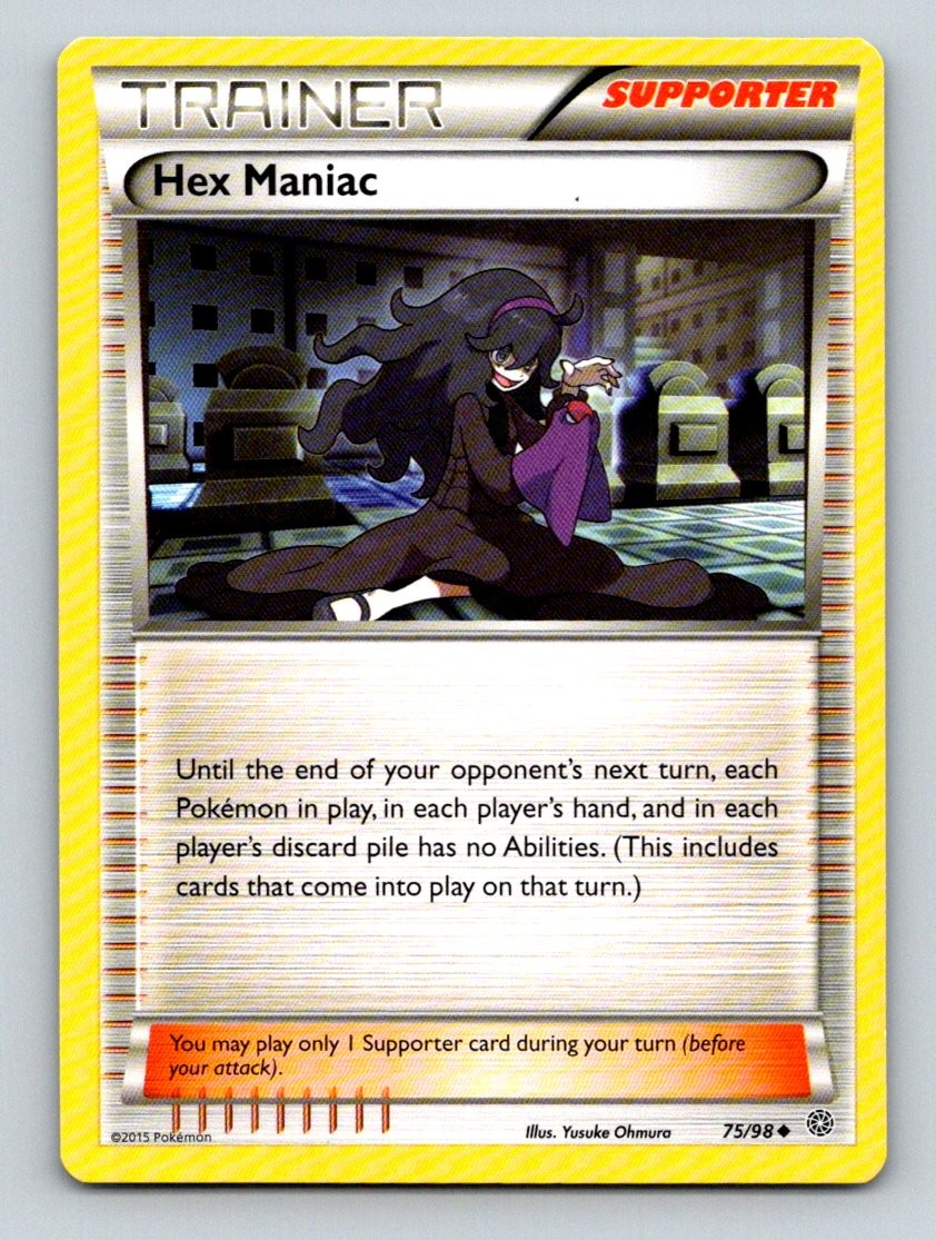 Hex Maniac 2015 XY: Ancient Origins #75/98 Base Price Guide