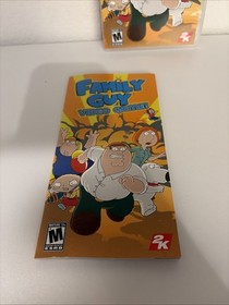 Family Guy Video Game! (Sony PSP, Playstation Portable) CIB Complete