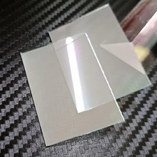 5pcs Optical Beam Splitter Mirror Semi-Transmissive Semi-Reflective Glass Custom