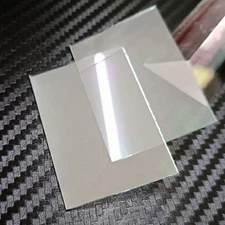 5pcs Optical Beam Splitter Mirror Semi-Transparent Semi-Reflective Glass Custom