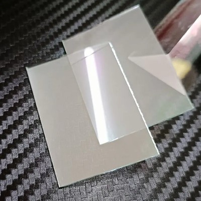 5pcs 50x50mm Optical Beamsplitter Mirror Semi-Transmissive Semi-Reflective Glass