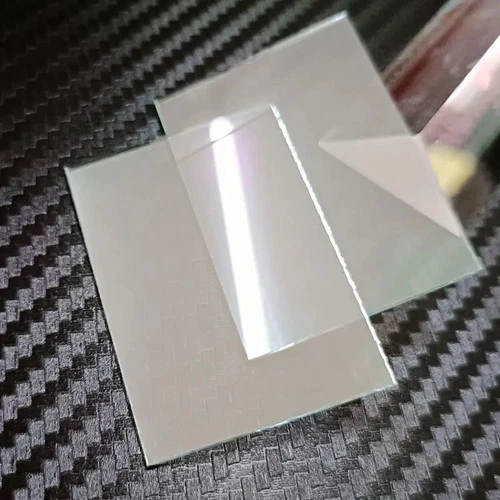 5pcs 50x50mm Optical Beamsplitter Mirror Semi-Transmissive Semi-Reflective Glass