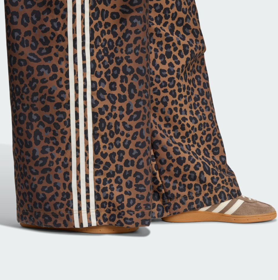 adidas x Originals Leopard Firebird Oversized Track Pants