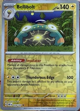 Bellibolt Reverse Holo - 078/197 - Obsidian Flames Pokemon 2023