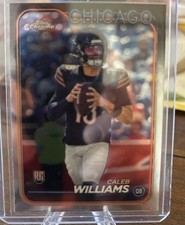 Caleb Williams 2024 Topps Chrome #202 ROOKIE (RC) SEPIA REFRACTOR SP BEARS 