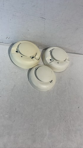 GE Interlogix TX-6010-01-1 Wireless Photoelectric Smoke & Heat Detector Lot of 3