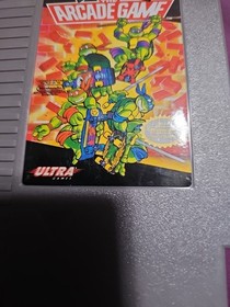 Teenage Mutant Ninja Turtles II: The Arcade Game Nintendo NES 1990 Cartridge