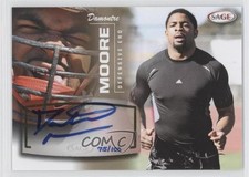 2013 SAGE Auto Gold 75/100 Damontre Moore #35 Auto 1i3