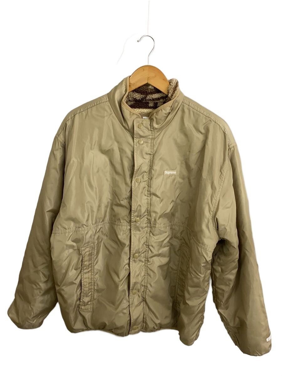 Supreme 22Aw Geo Reversible WINDSTOPPER Flee Lease Jacket M Polyester