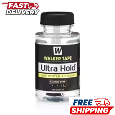 Walker Tape Ultra Hold Hair System Adhesive Maximum Wear 3.4oz / 101ml   1 PC