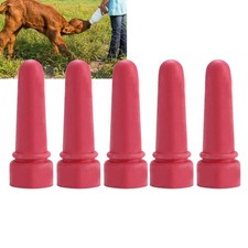 5 PCS Little Cow Calf Milk Drink Nipple Soft Rubber Goat Bottle Feeding Teat