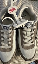 NEW Justice Big Girls Sport Top Zipper Sneakers Shoe Sz 5 Sparkles  