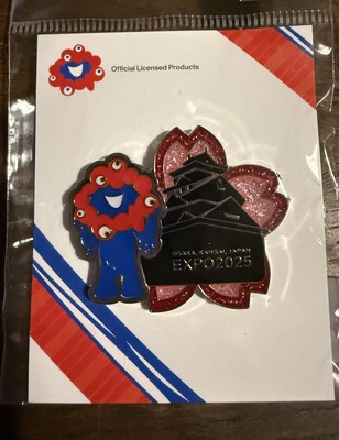 Osaka Kansai Expo 2025 Myakumyaku Limited Pin Badge Official Collectible Expo