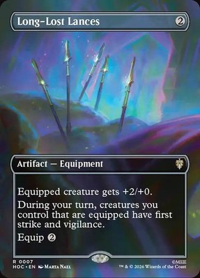 MTG LONG-LOST LANCES 7 EXC - LONG-LOST LANCES - HOC X EN - MAGIC