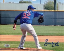 Brendon Little Chicago Cubs Signed 8x10 Photo PSA