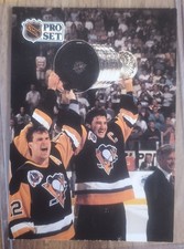 Mario Lemieux 1991-92 Pro Set Conn Smythe Trophy #318 Pittsburgh Penguins