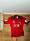 CRUSADERS 2017/2018 RUGBY UNION SHIRT JERSEY ADIDAS SIZE S ADULT