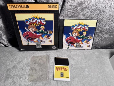 Ordyne NEC Turbo Grafx 16 Hucard Spiel komplett in Big Box getestet & funktionsfähig