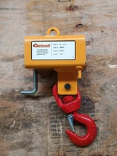 Caldwell 5S-1-1/2-4 4-1/2" x 10-1/4" 3000 Lb Cap Steel Forklift Lifting Hook -