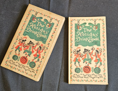 The Holiday Drink Book The Peter Pauper Press Illustrated 1951 w/Original Box