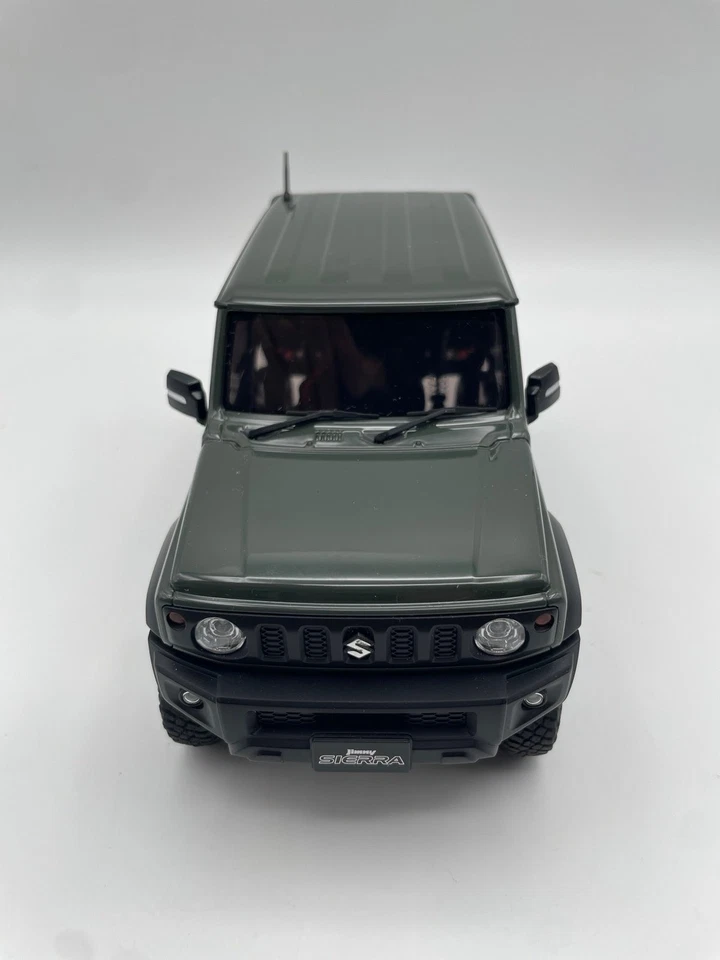 Juego de preparación Kyosho MX-01 Mini-Z 4X4 con carrocería Jimny Sierra verde 32523GR caja abierta Foto 3 de 4