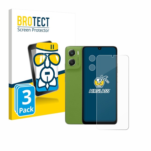3X Panzerfolie Schutzglas Motorola Moto G06 Power (Display+Kamera) Displayschutz-image