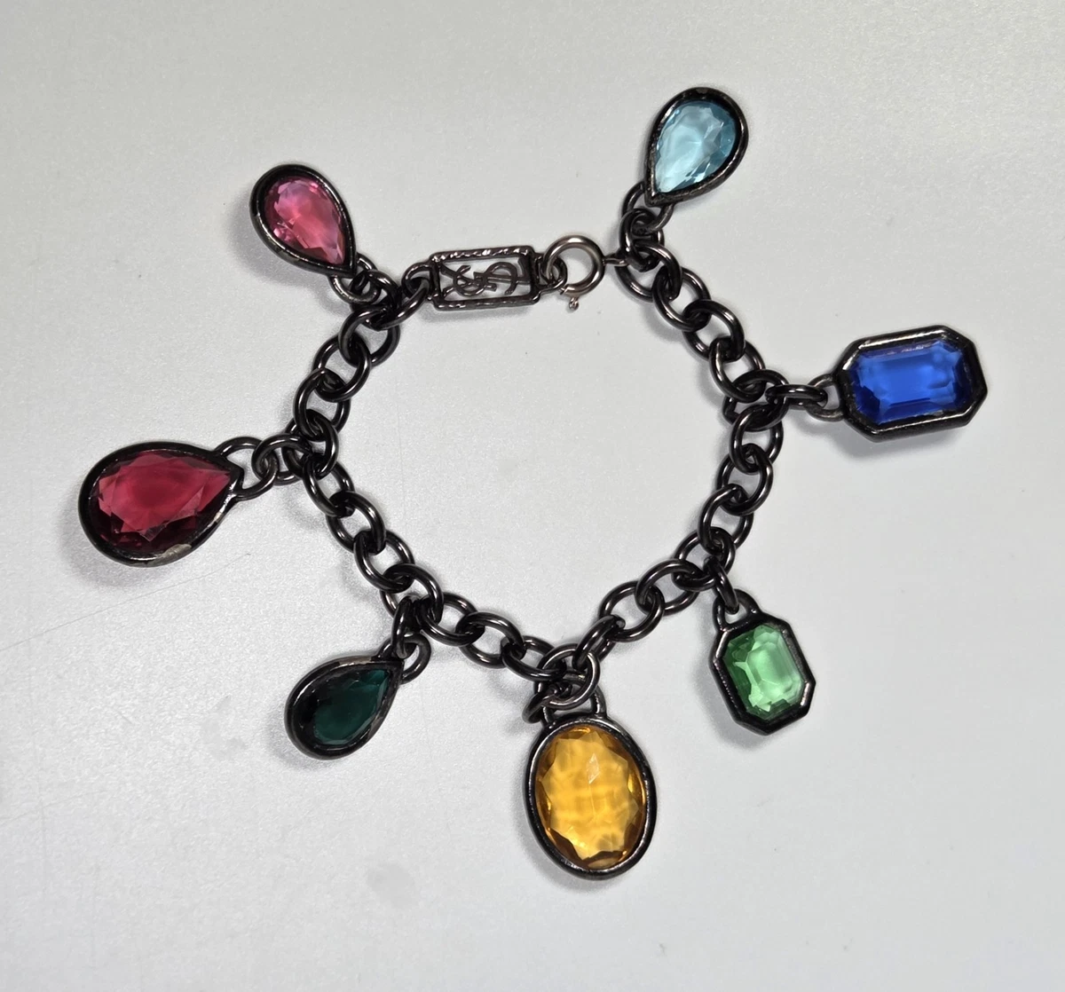 90sヴィンテージ　イブ・サンローラン　マルタ クロスブレスレット Saint Laurent Jewelry In Vintage Designer Costume Bracelets for