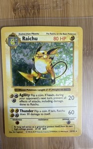 Raichu Shadowless | eBay