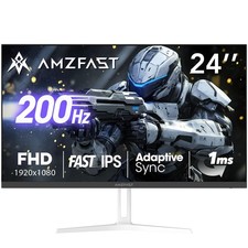 Amzfast 24 Inch Gaming Monitor 200Hz FHD 1080p Fast IPS Computer Monitor, 110...