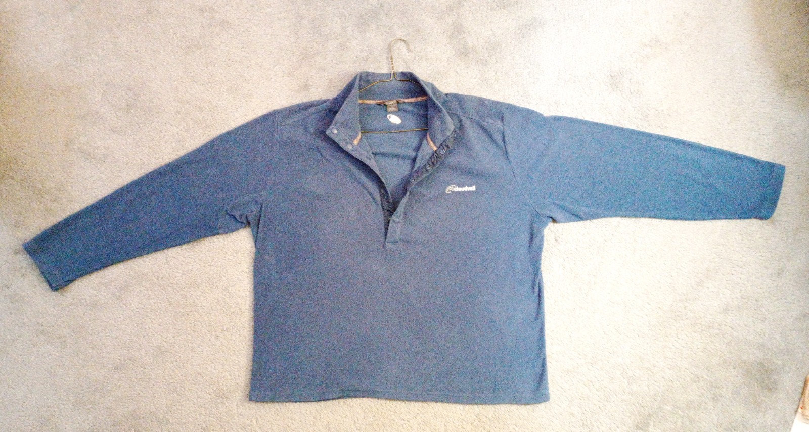 Cloudveil fleece snap-front ¼ pullover size XL, b… - image 1