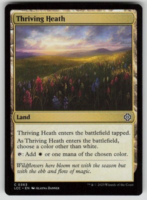 Thriving Heath Common Commander: The Lost Caverns of Ixalan 363 MTG Near Mint