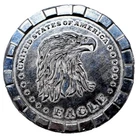 1 Oz 999 Silver Round United States of America EAGLE   LOVE, PEACE & HAYLEYBUG