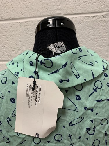 House Of Holland Silk Piercing Print Shirt - Picture 6 of 6