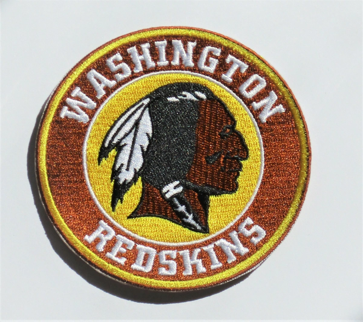 LOT OF 1 NEW NFL WASHINGTON REDSKINS EMBROIDERED PATCH ROUND