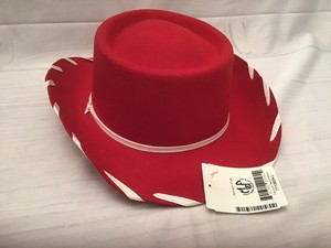 little red cowboy hat