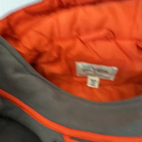 The Children's Place Hooded Full Zip Winter Jacket Gray & Orange Size M 7/8 - Picture 2 of 9