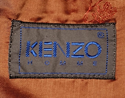 Vintage 1980er Jahre Kenzo Herrenjacke rosa Seide und Wolle Größe M L Made in France - Bild 5 von 8