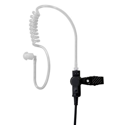 10 Units Clear Tube Earpiece Headset with PTT for Vertex VX-264 VX-354 EVX-534 - Picture 5 of 6