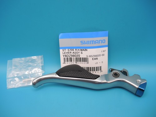 CONJUNTO PALANCA DERECHA SHIMANO ALFINE DI2 8+11 VELOCIDADES ST-S705 NEGRO O PLATEADO - Imagen 3 de 21