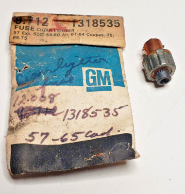 GM Cadillac Cigar/Cigarette Lighter Fuse OEM 1318535 Rear Seat