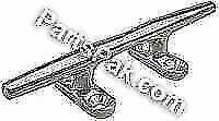 Sea Dog Investment Cast 316 Stainless Stl Open Base Cleat 5"L x 1-1/8"W 041605-1