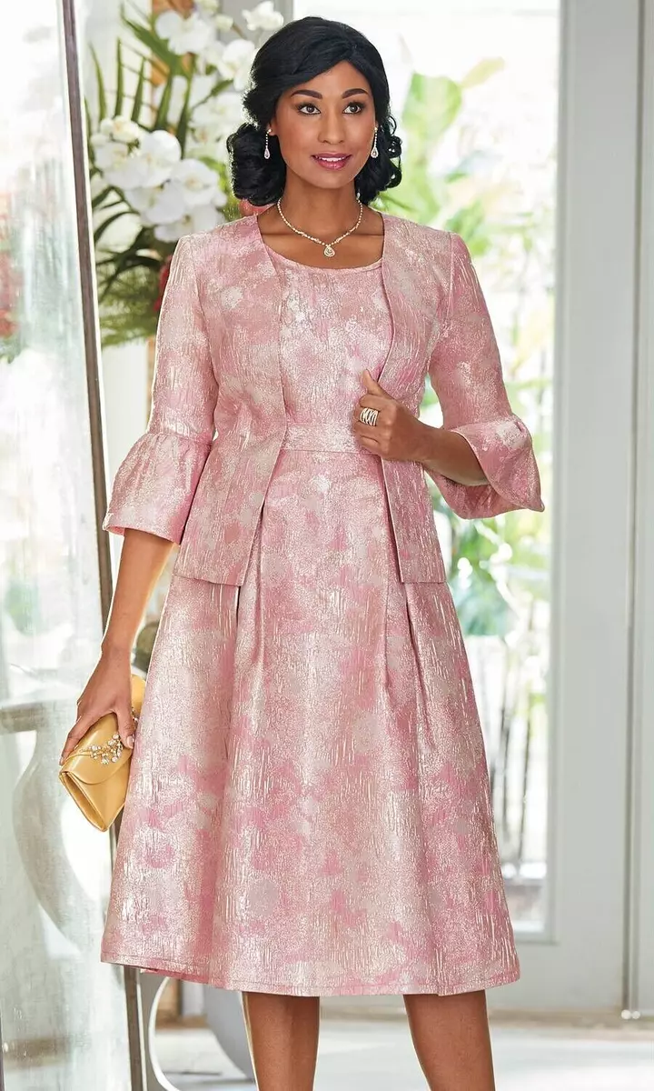 Pink church sale dress