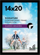 14X20 Picture Frame with Polished Plexiglass, Photo Frame for Wall Display Galle