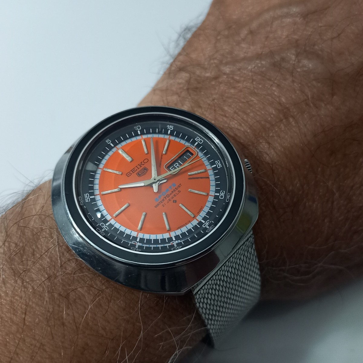 1972年 seiko5 ヴィンテージ セイコー5 6119-6400 1970'S SEIKO 5 SPORTS 6119-6400 UFO DIVER'S WATER 70M RESIST